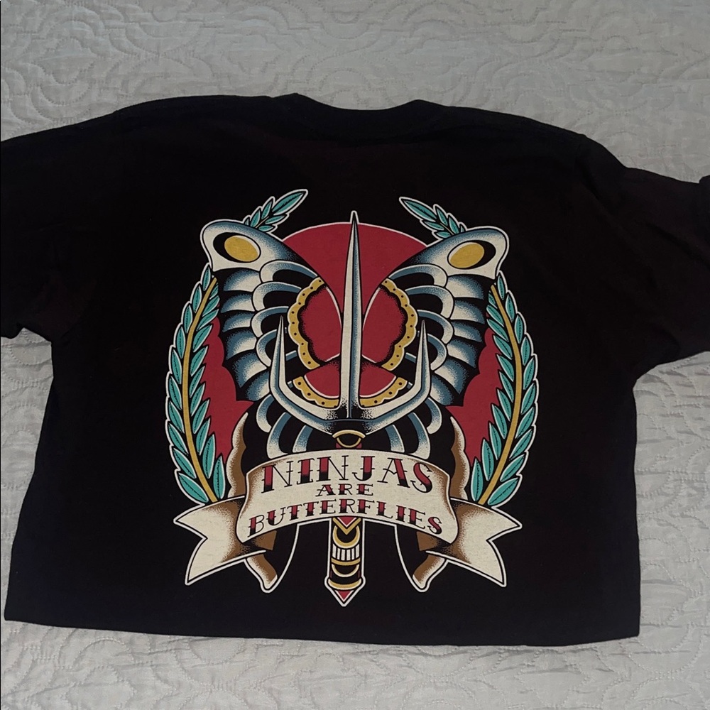 Black Graphic Tee